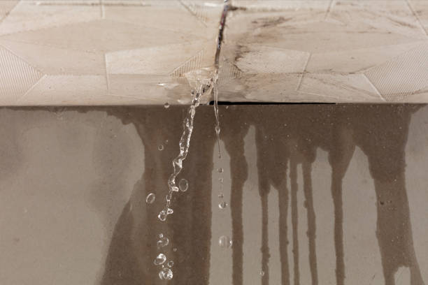 Professional Commercial Water Damage Restoration technician working in Hopewell, NJ